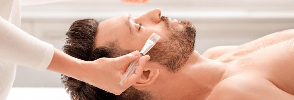 Men's facial treatment Bangkok